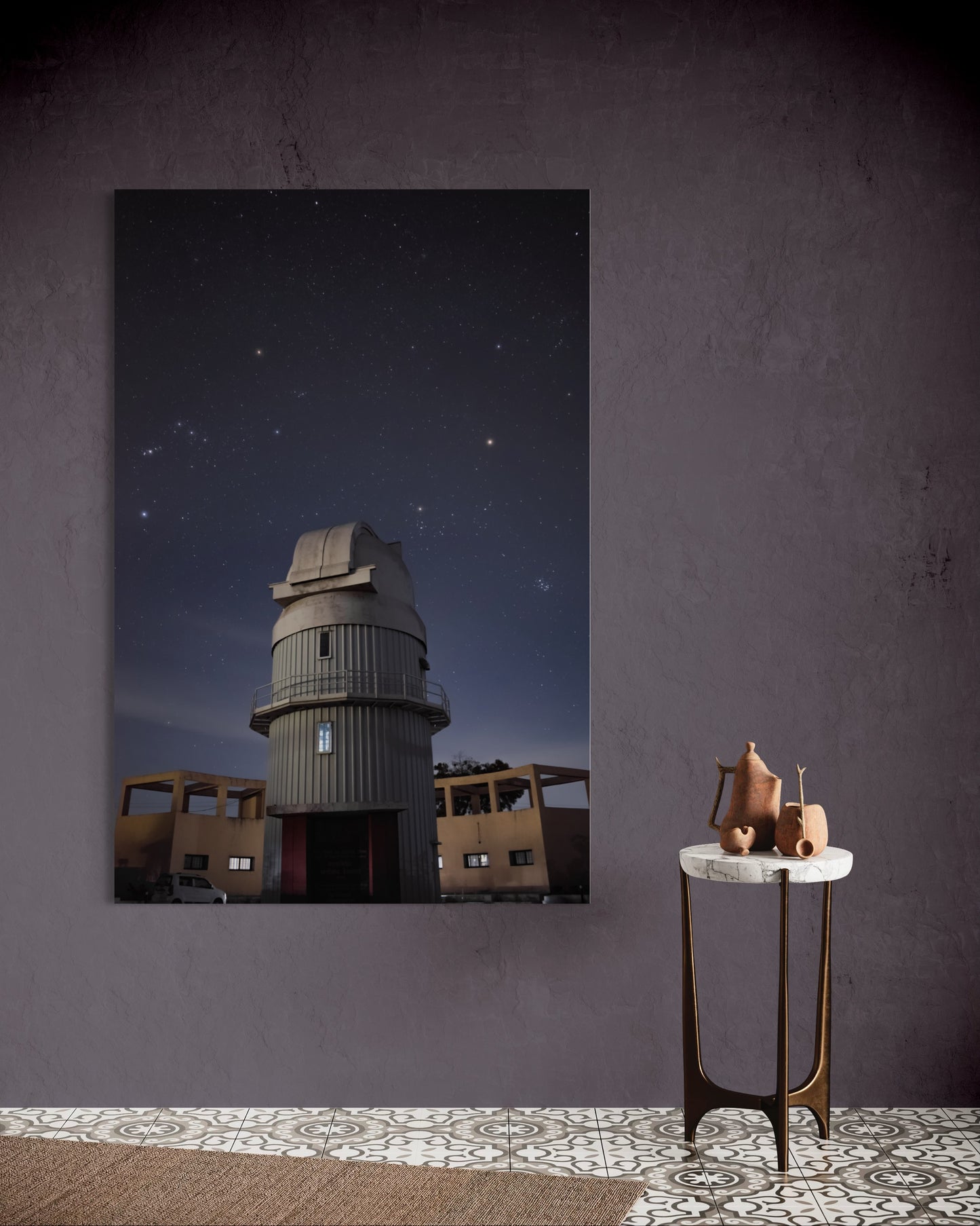 Cuadro decorativo canvas Observatorio 001