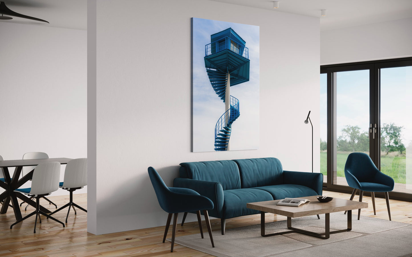 Cuadro decorativo canvas Observatorio 002