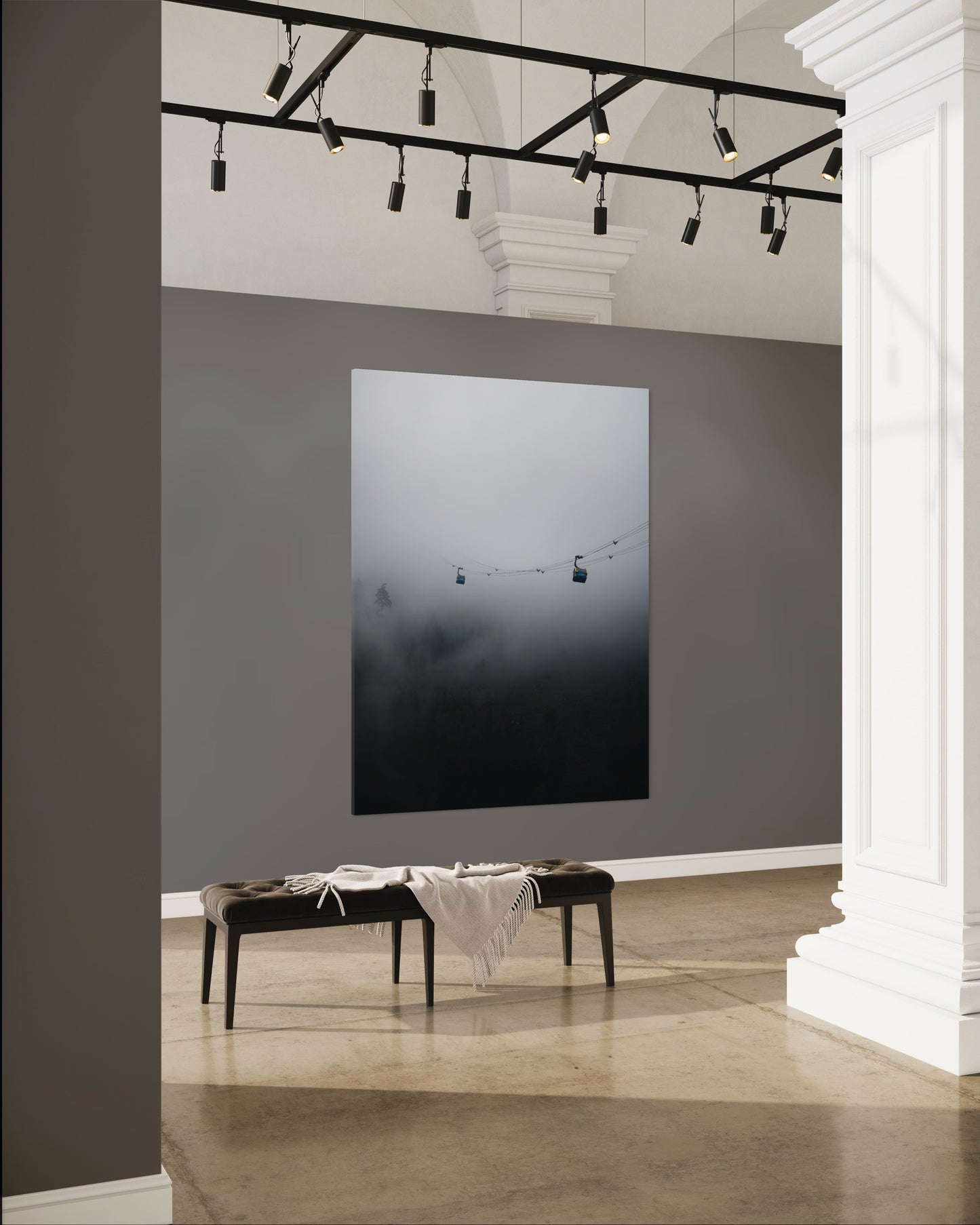 Cuadro decorativo canvas Teleférico 001
