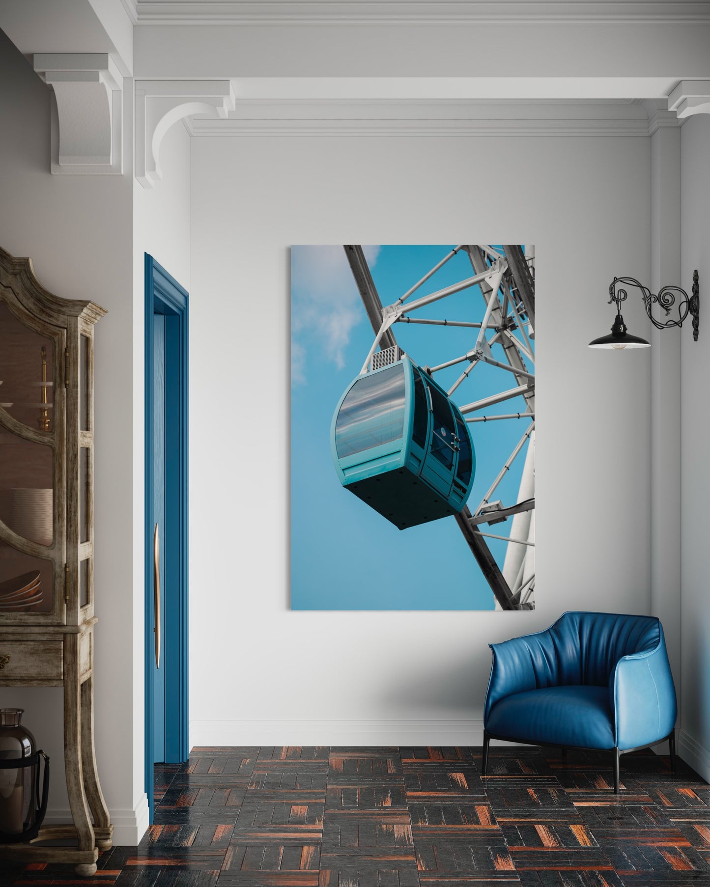 Cuadro decorativo canvas Teleférico 002
