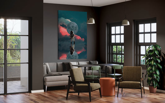 Cuadro decorativo canvas Astronauta 001