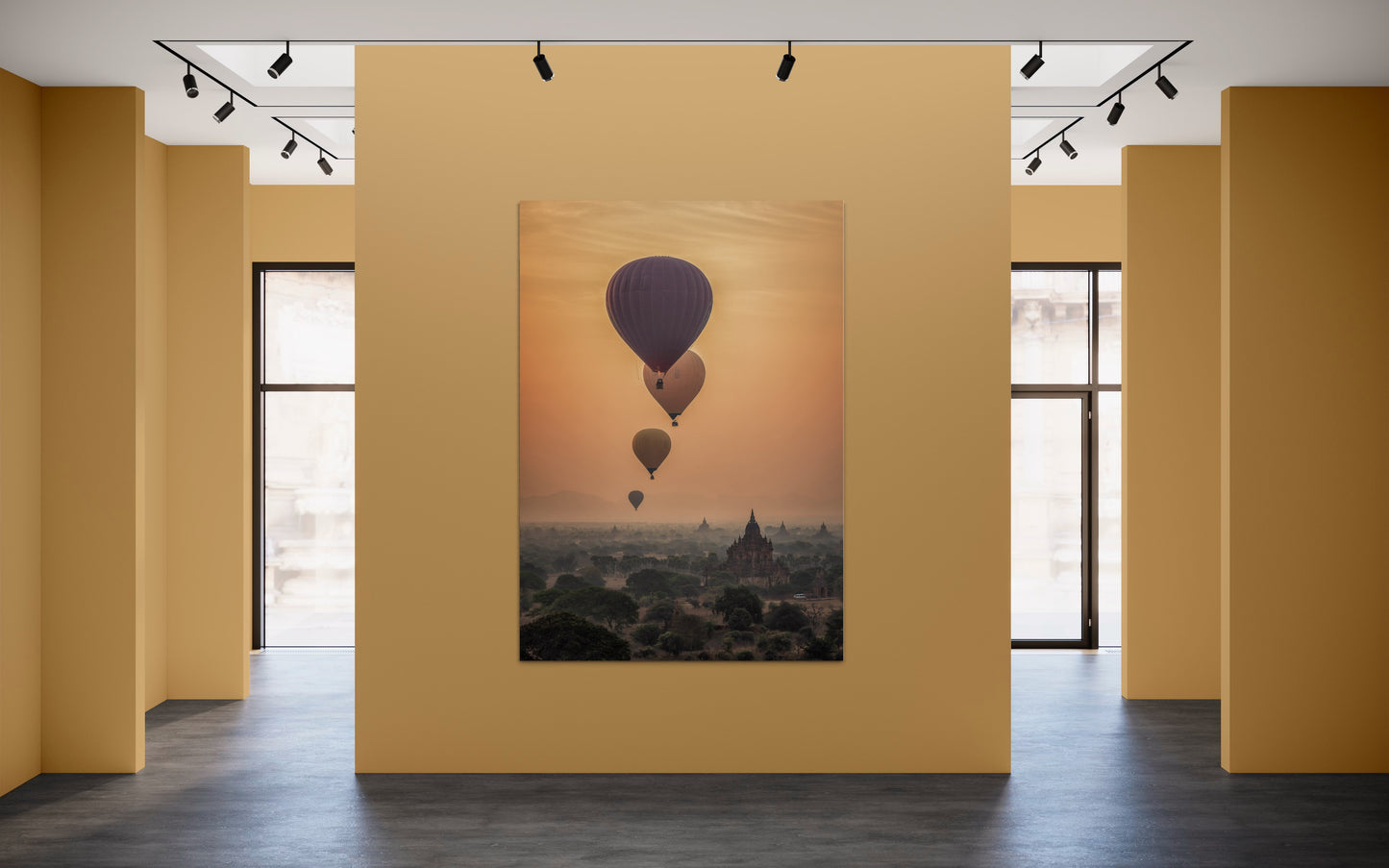 Cuadro decorativo canvas Globo aerostático 001