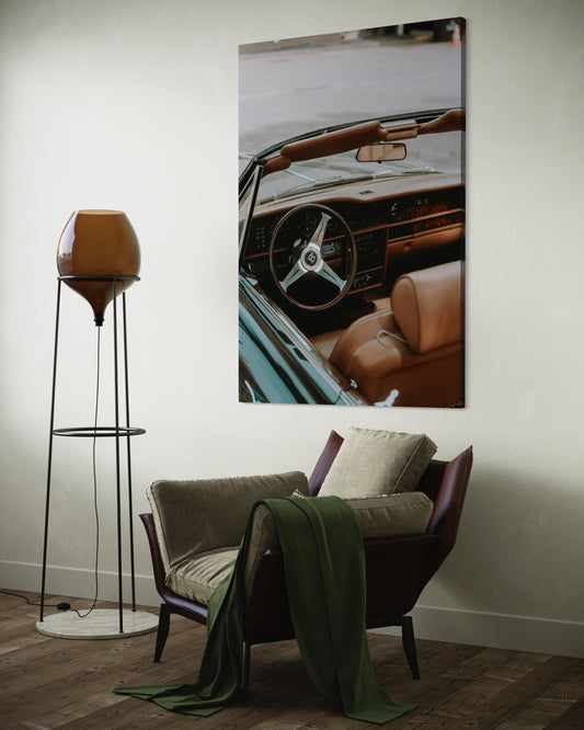 Cuadro decorativo canvas Automóvil 007