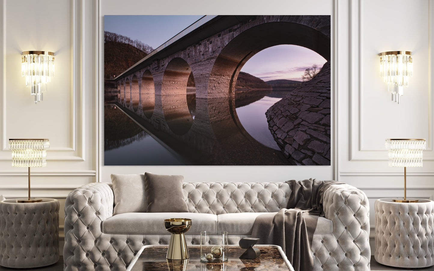 Cuadro decorativo canvas Arquitectura 004