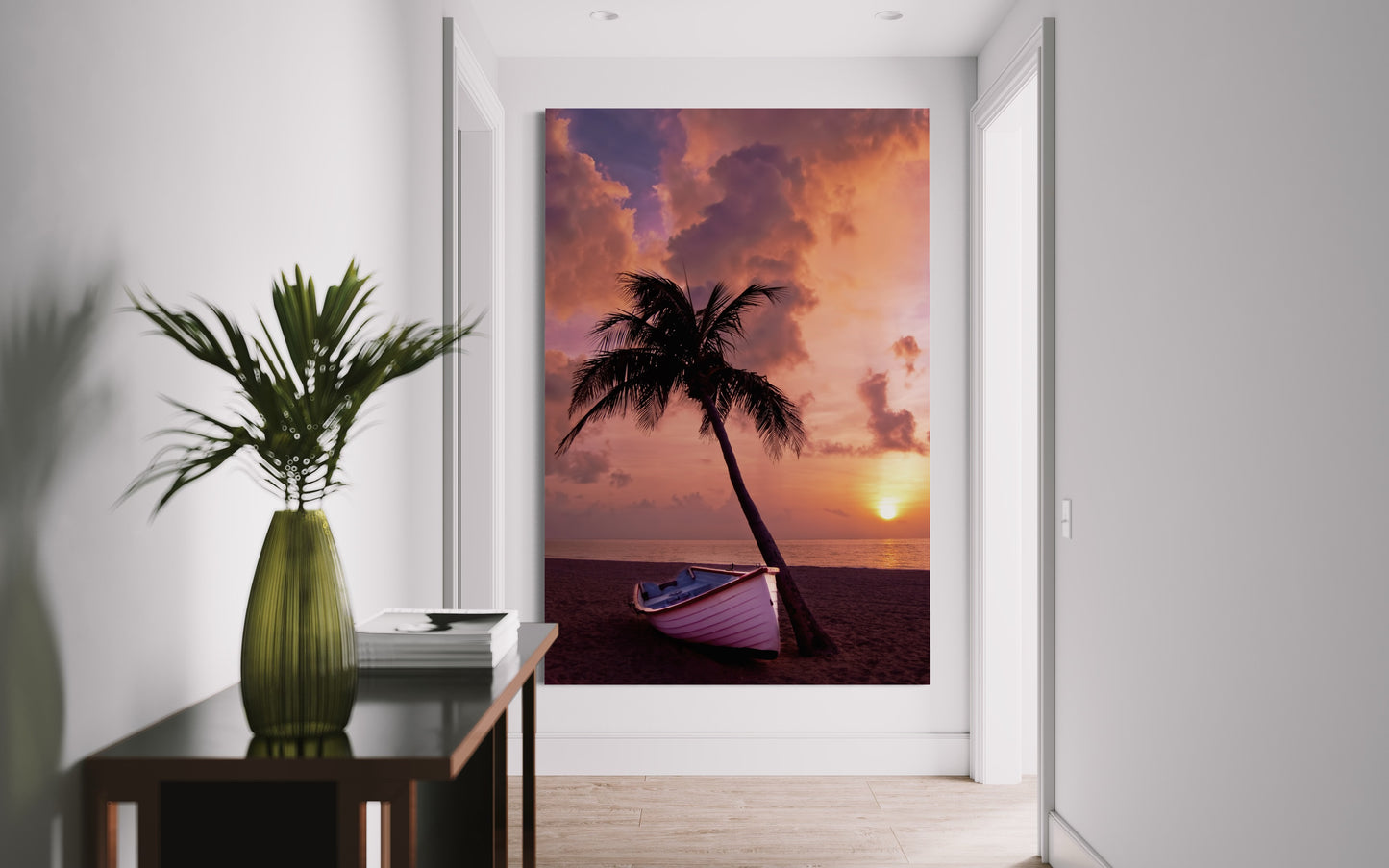 Cuadro decorativo canvas Palmera 002