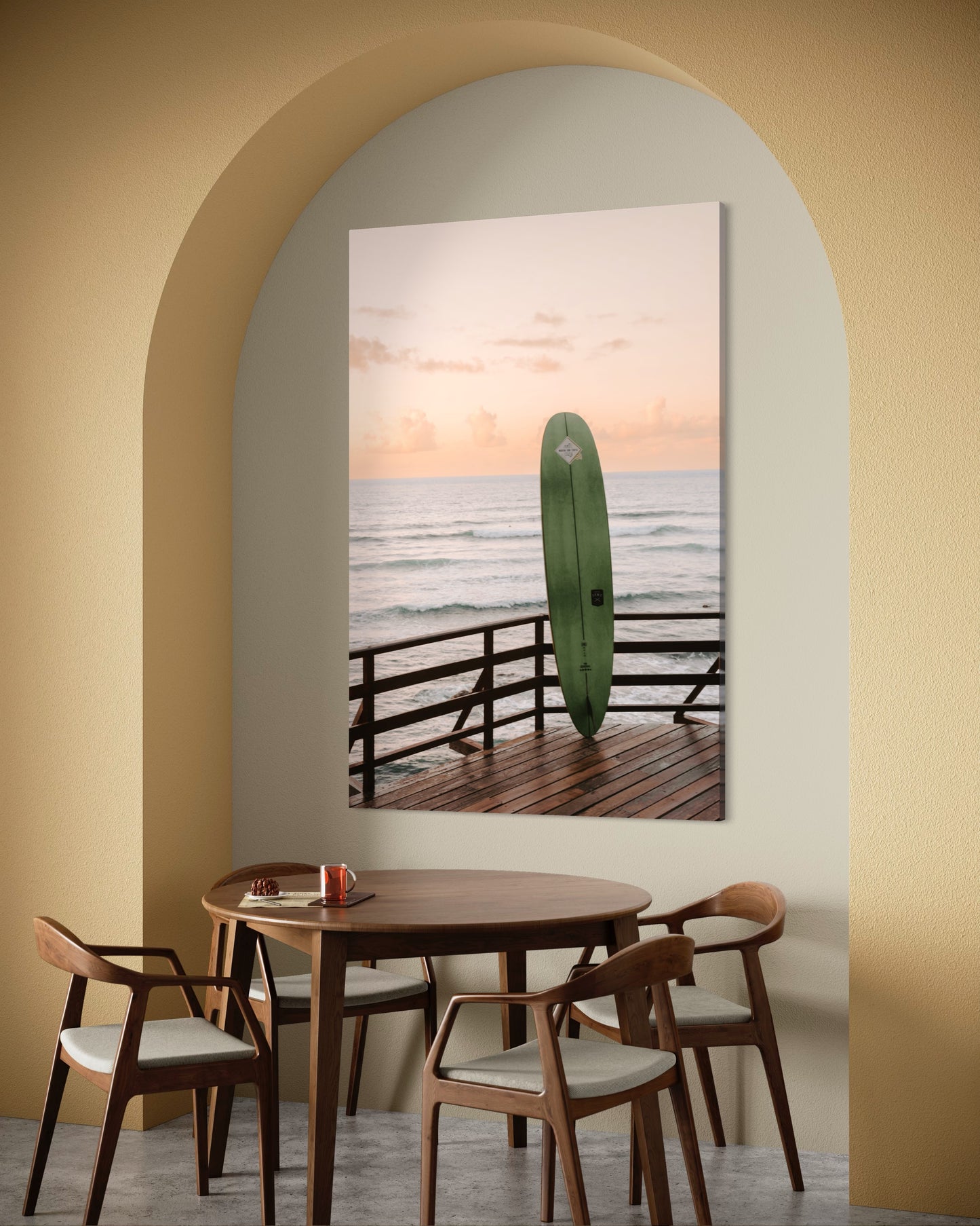 Cuadro decorativo canvas Tabla de surf