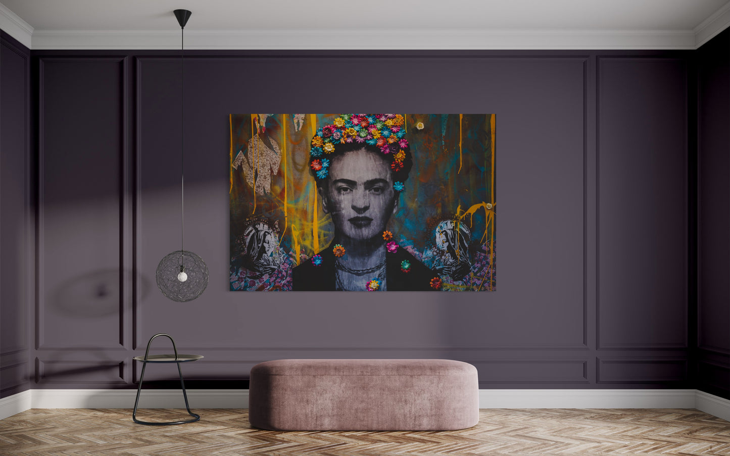 Cuadro decorativo canvas Frida 001