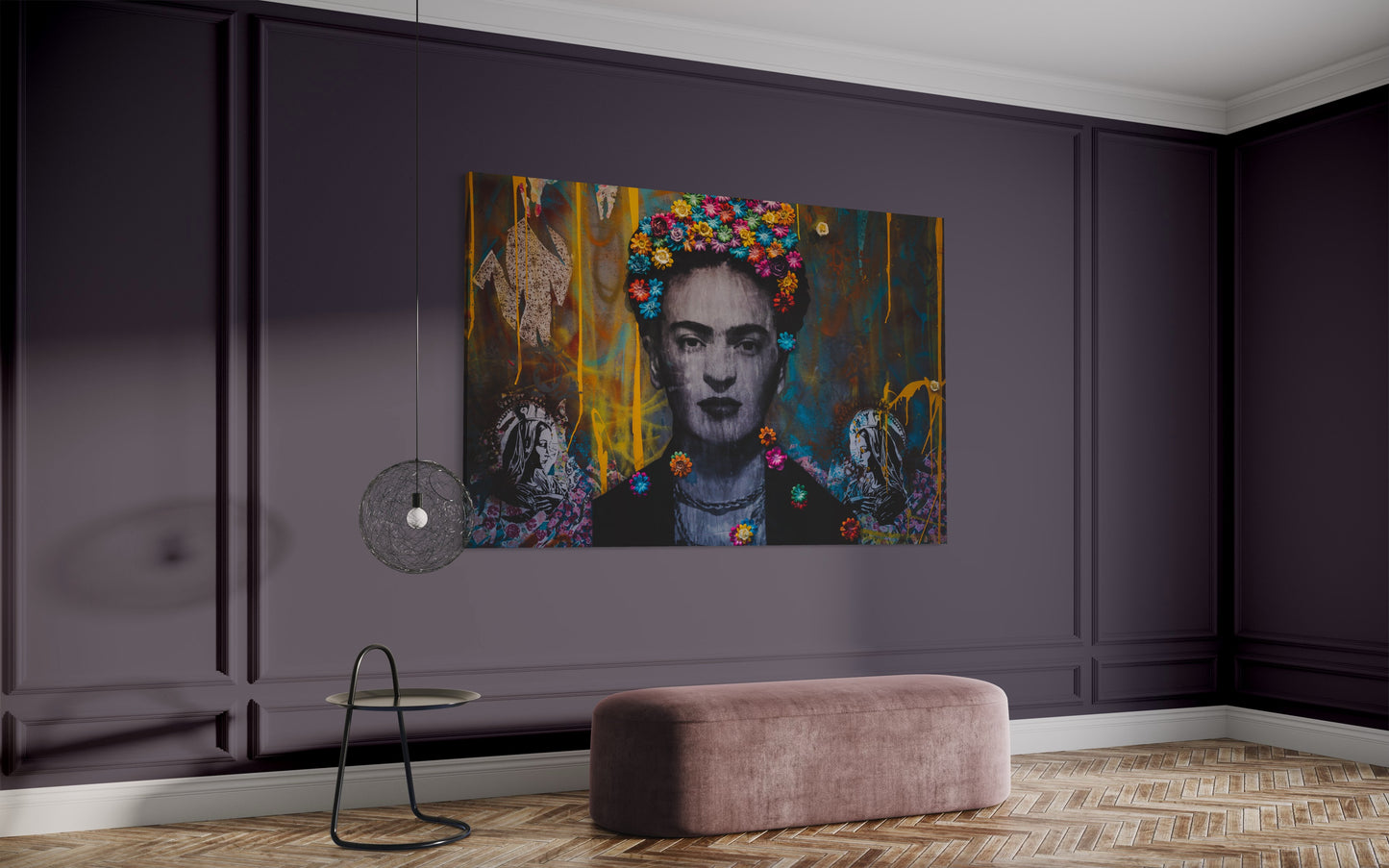 Cuadro decorativo canvas Frida 001