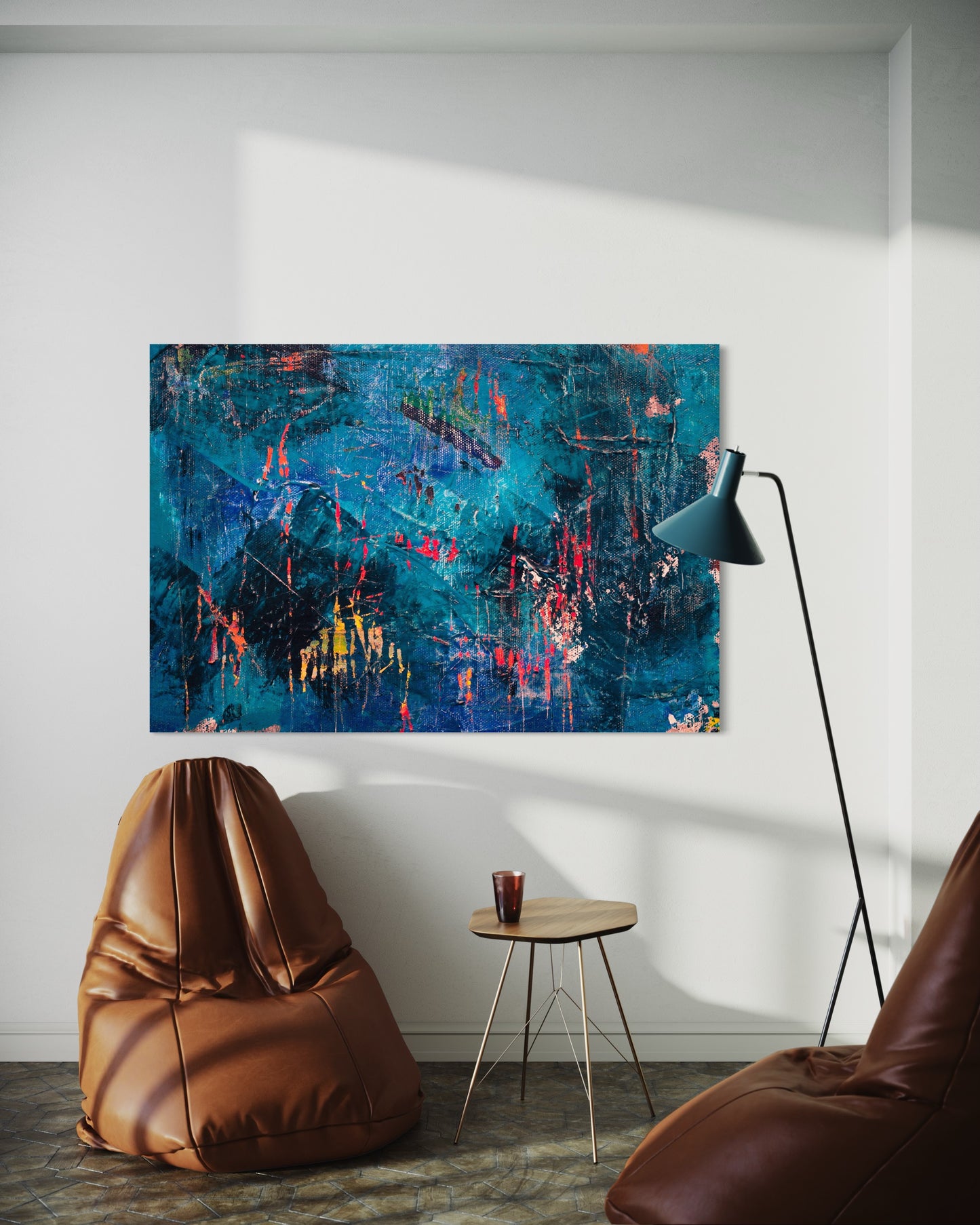 Cuadro decorativo canvas Arte abstracto 001