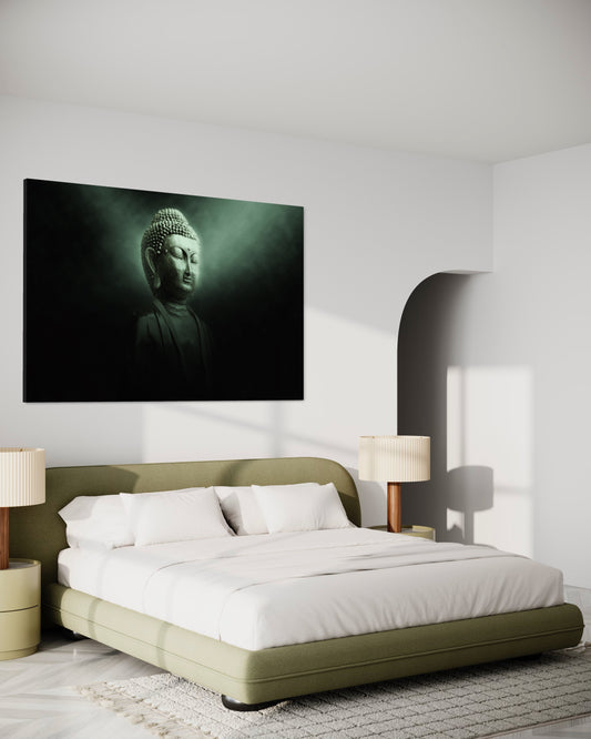 Cuadro decorativo canvas Buda 002