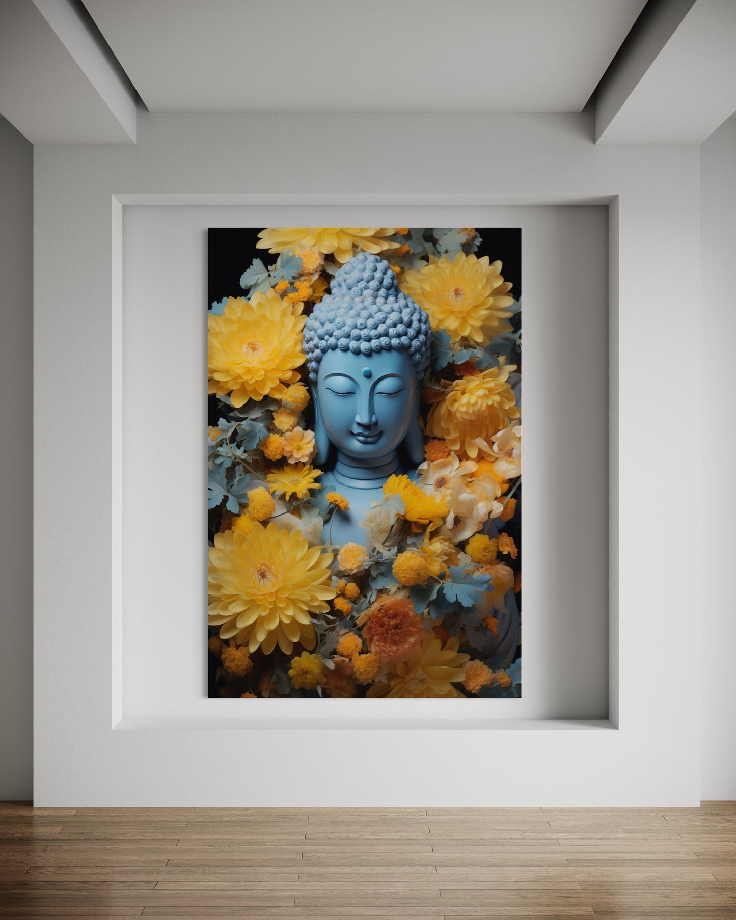 Cuadro decorativo canvas Buda 001