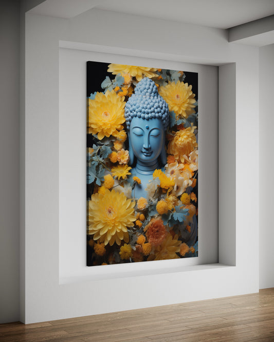Cuadro decorativo canvas Buda 001