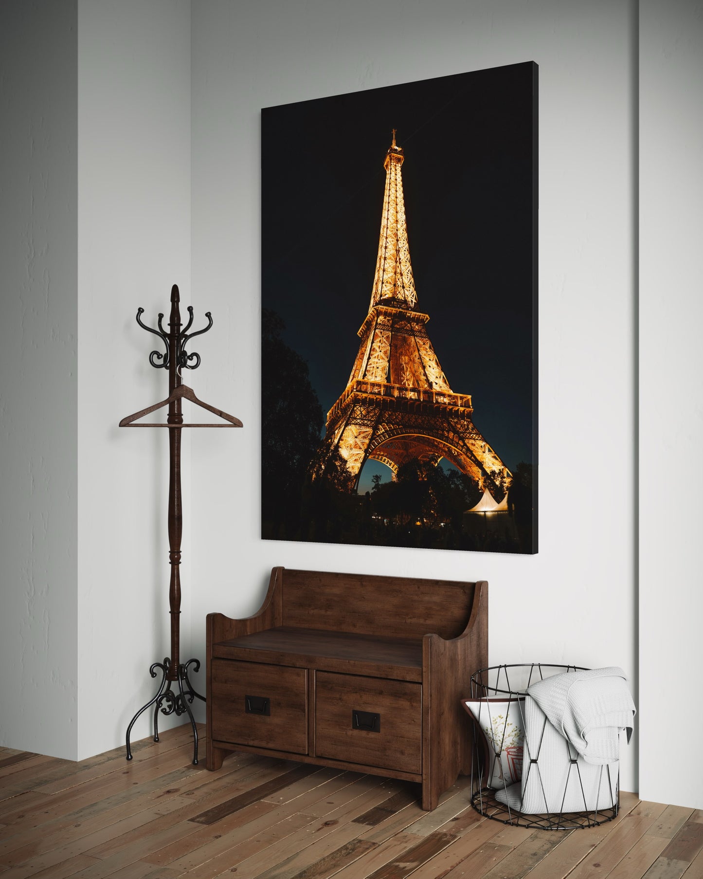 Cuadro decorativo canvas Eiffel 001