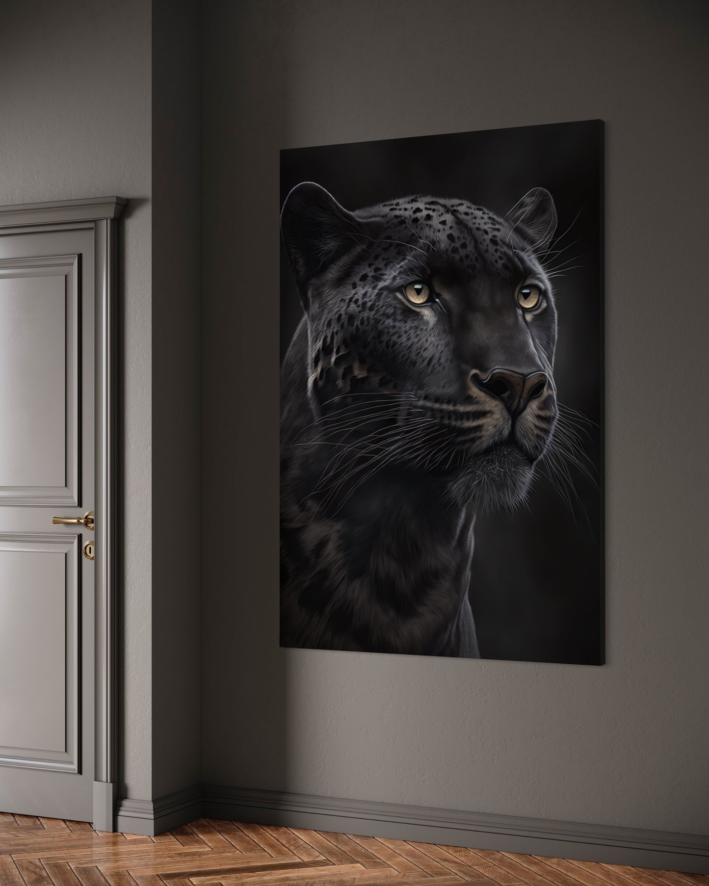 Cuadro decorativo canvas Pantera 001