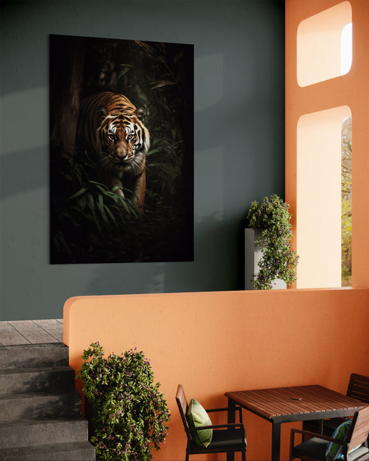 Cuadro decorativo canvas Tigre 001