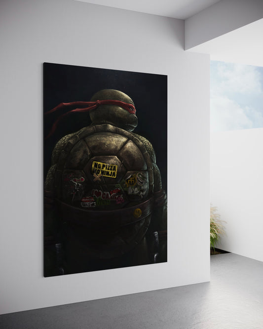 Cuadro decorativo canvas Tortuga Ninja 001
