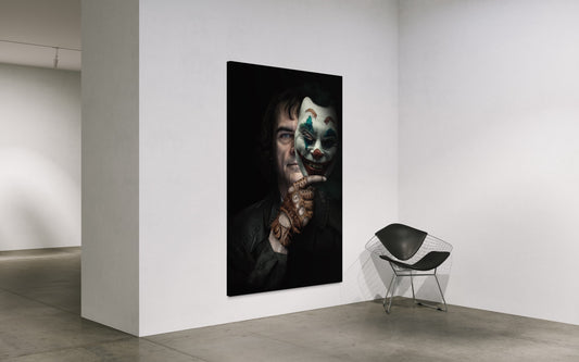 Cuadro decorativo canvas Joker 006