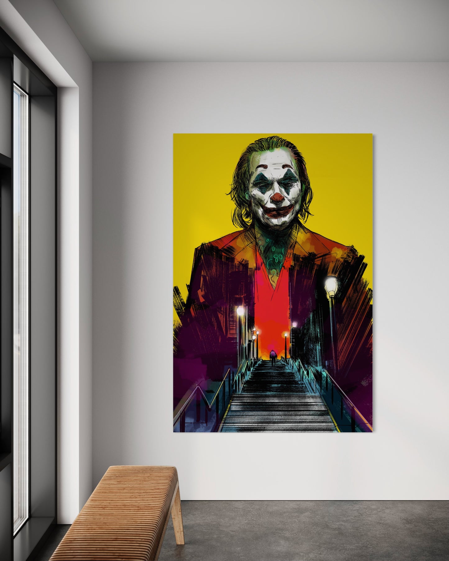 Cuadro decorativo canvas Joker 005