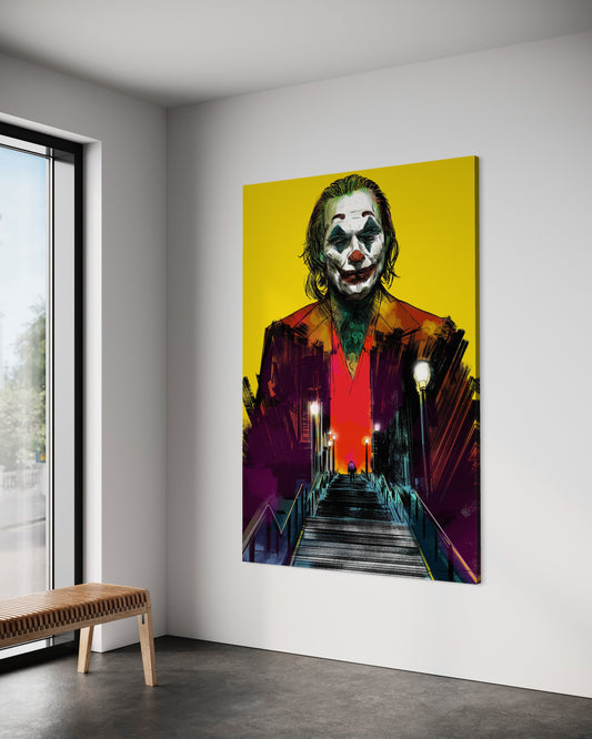 Cuadro decorativo canvas Joker 005