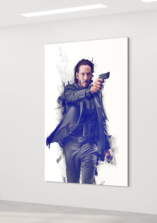 Cuadro decorativo canvas John Wick 001