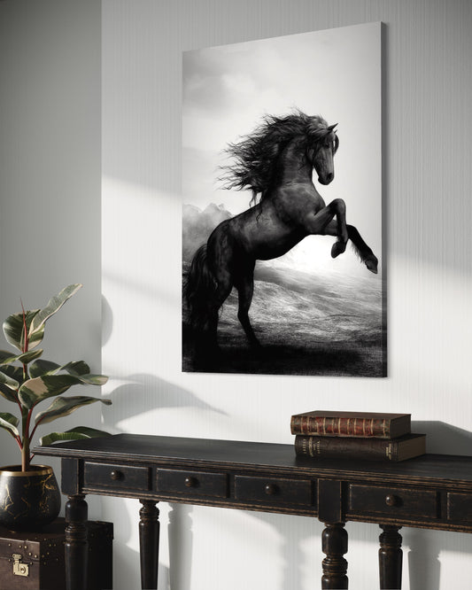 Cuadro decorativo canvas Caballo 003