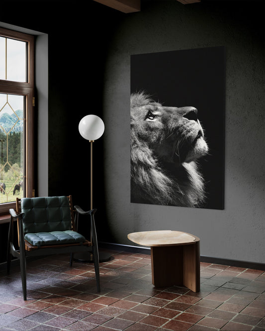 Cuadro decorativo canvas León 006