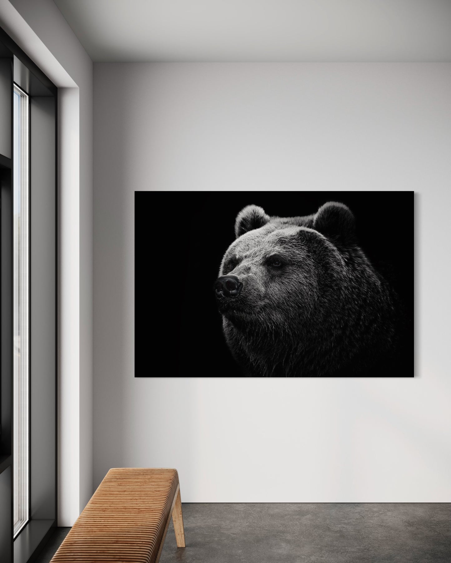 Cuadro decorativo canvas Oso 001