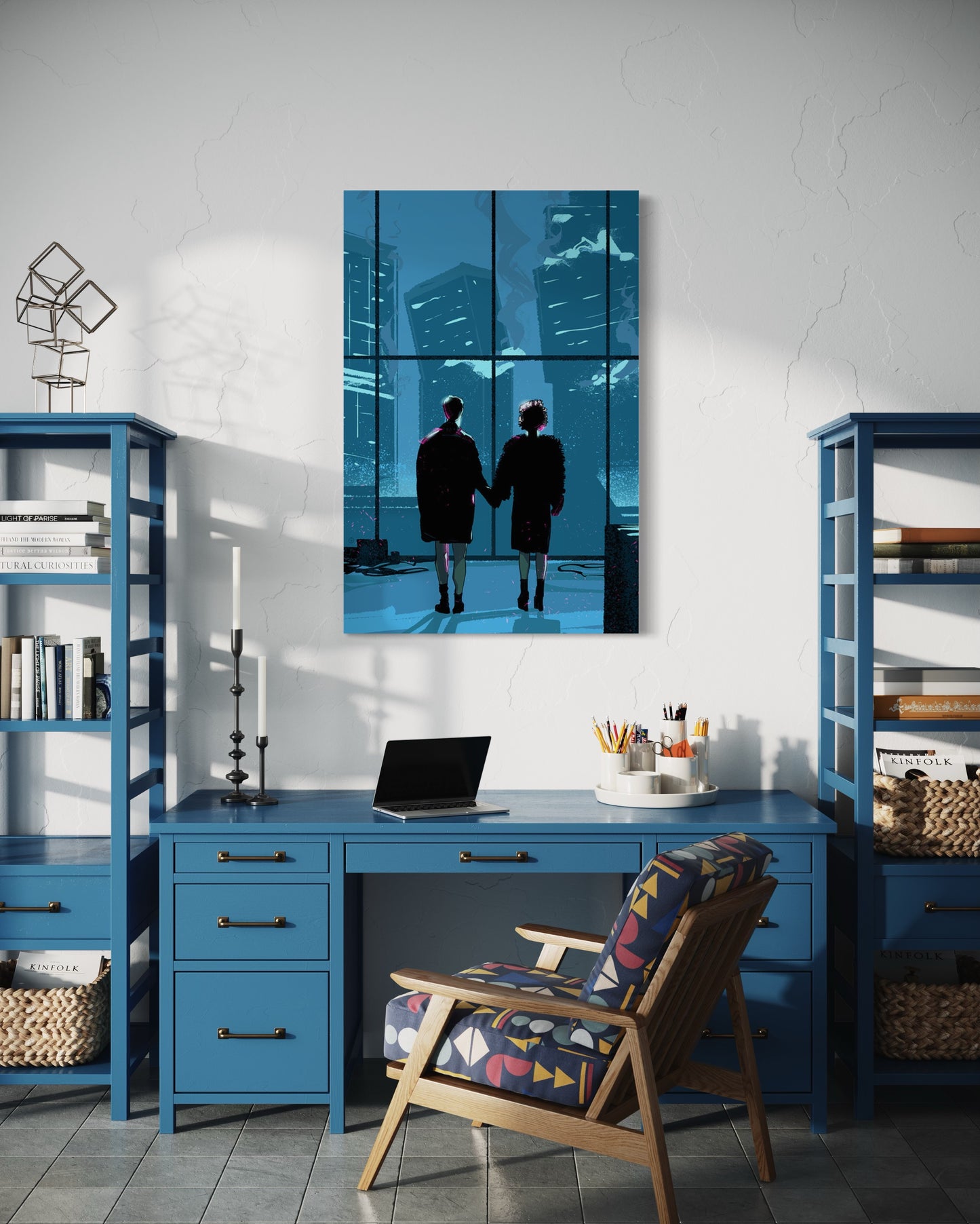 Cuadro decorativo canvas The fight club 001