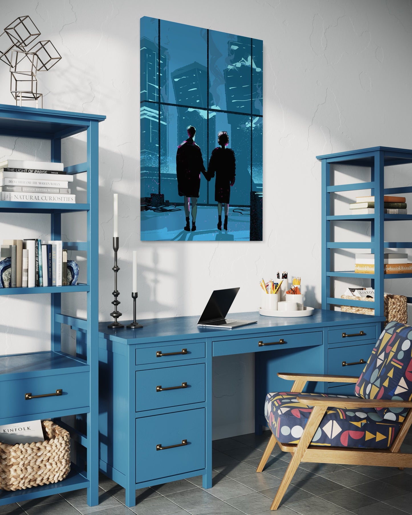 Cuadro decorativo canvas The fight club 001