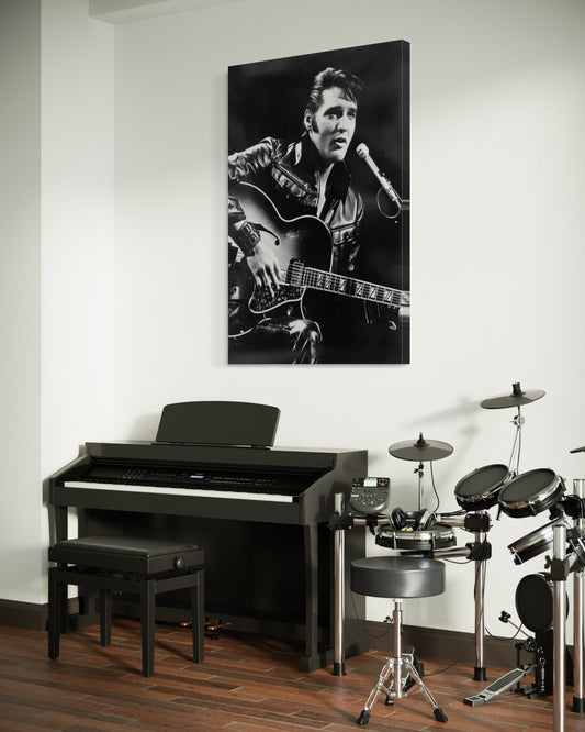 Cuadro decorativo canvas Elvis 001