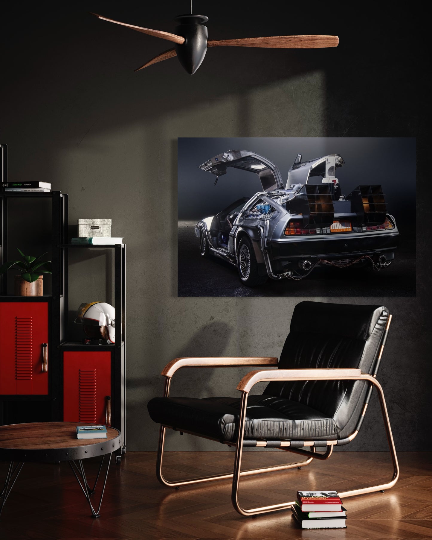Cuadro decorativo canvas Back to the future 001