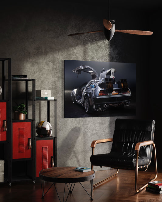 Cuadro decorativo canvas Back to the future 001