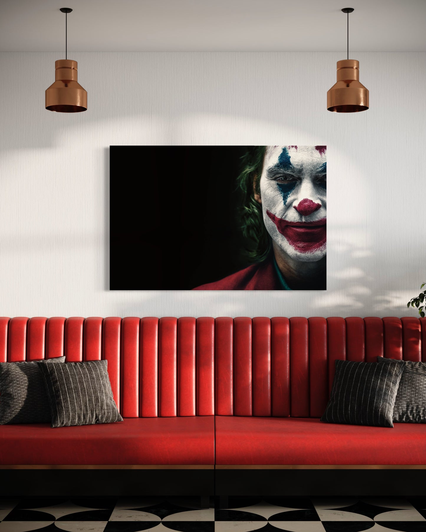 Cuadro decorativo canvas Joker 002