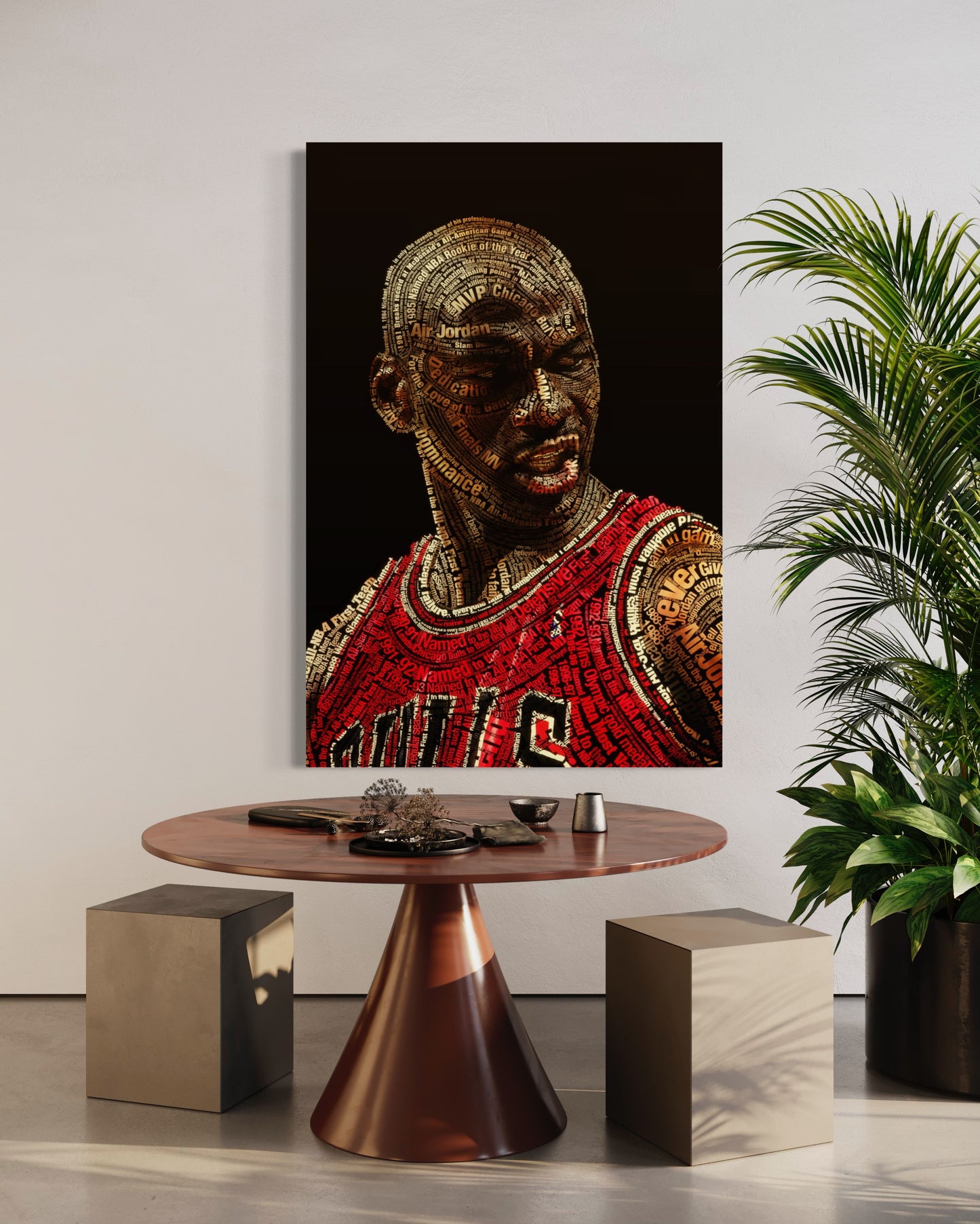 Cuadro decorativo canvas Jordan 001