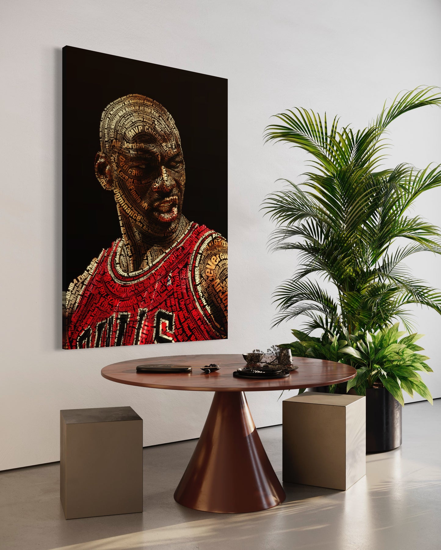 Cuadro decorativo canvas Jordan 001