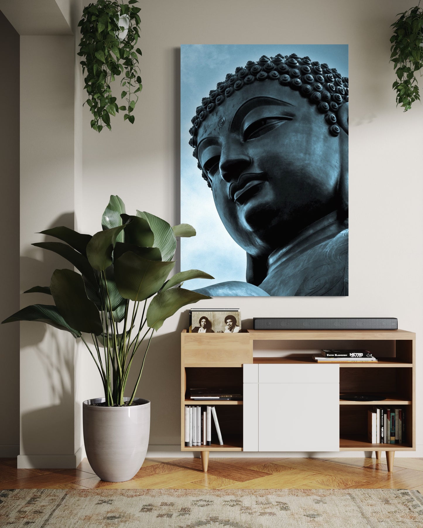 Cuadro decorativo canvas Buda 015