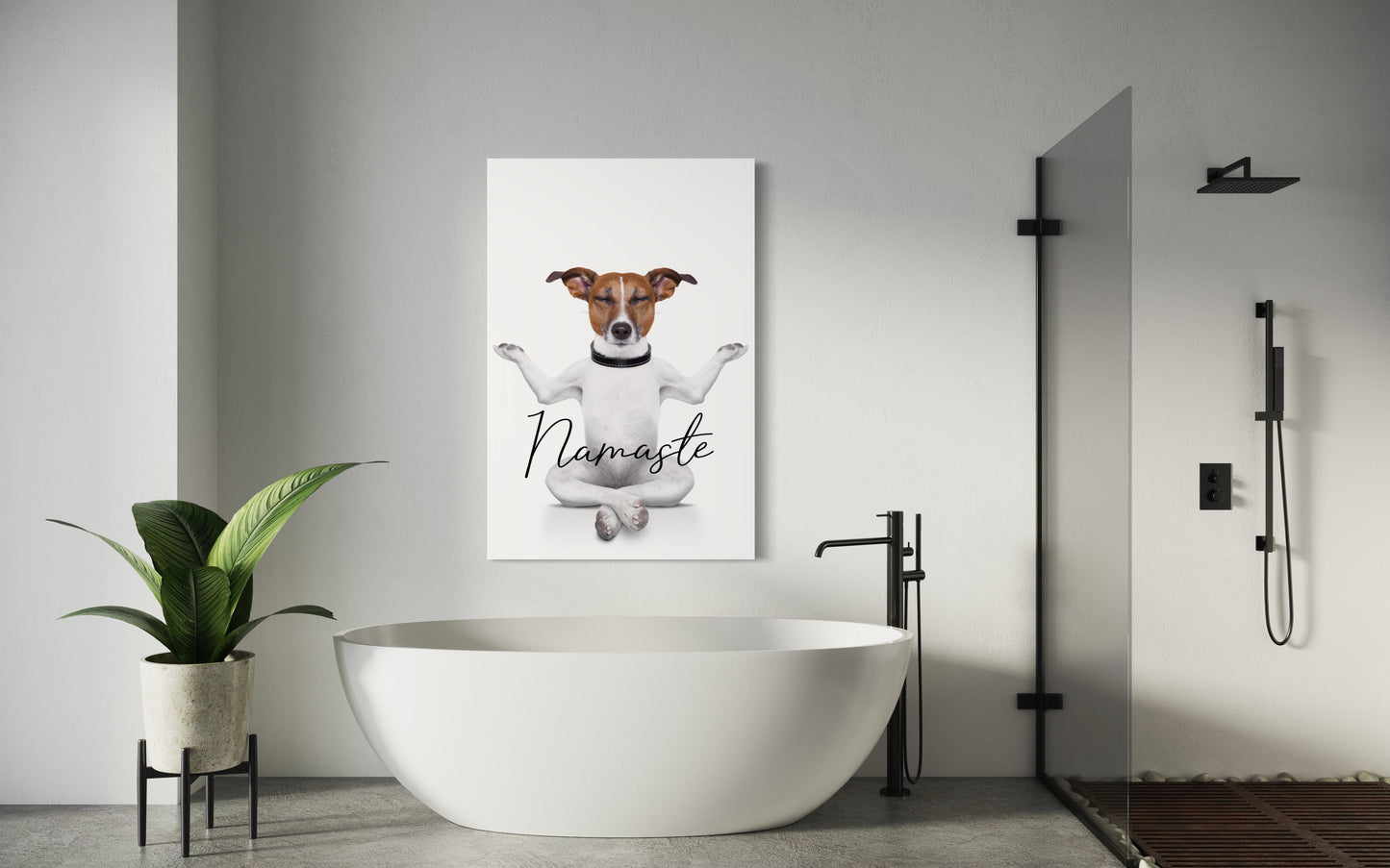 Cuadro decorativo canvas Namaste