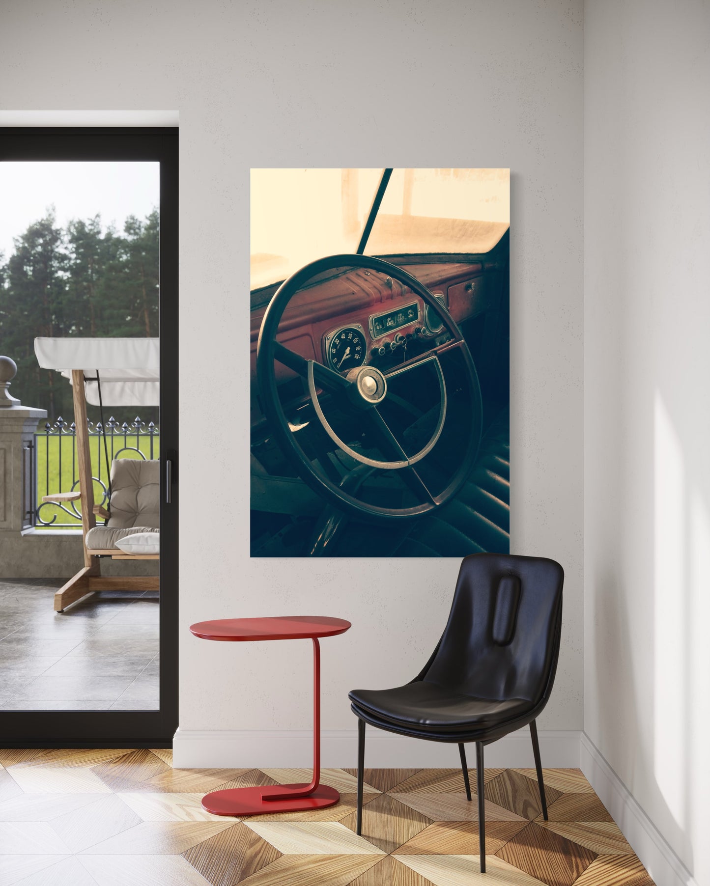 Cuadro decorativo canvas Automóvil 014