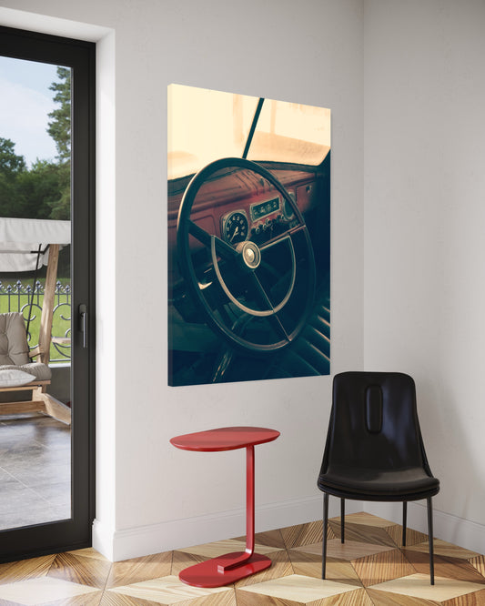 Cuadro decorativo canvas Automóvil 014