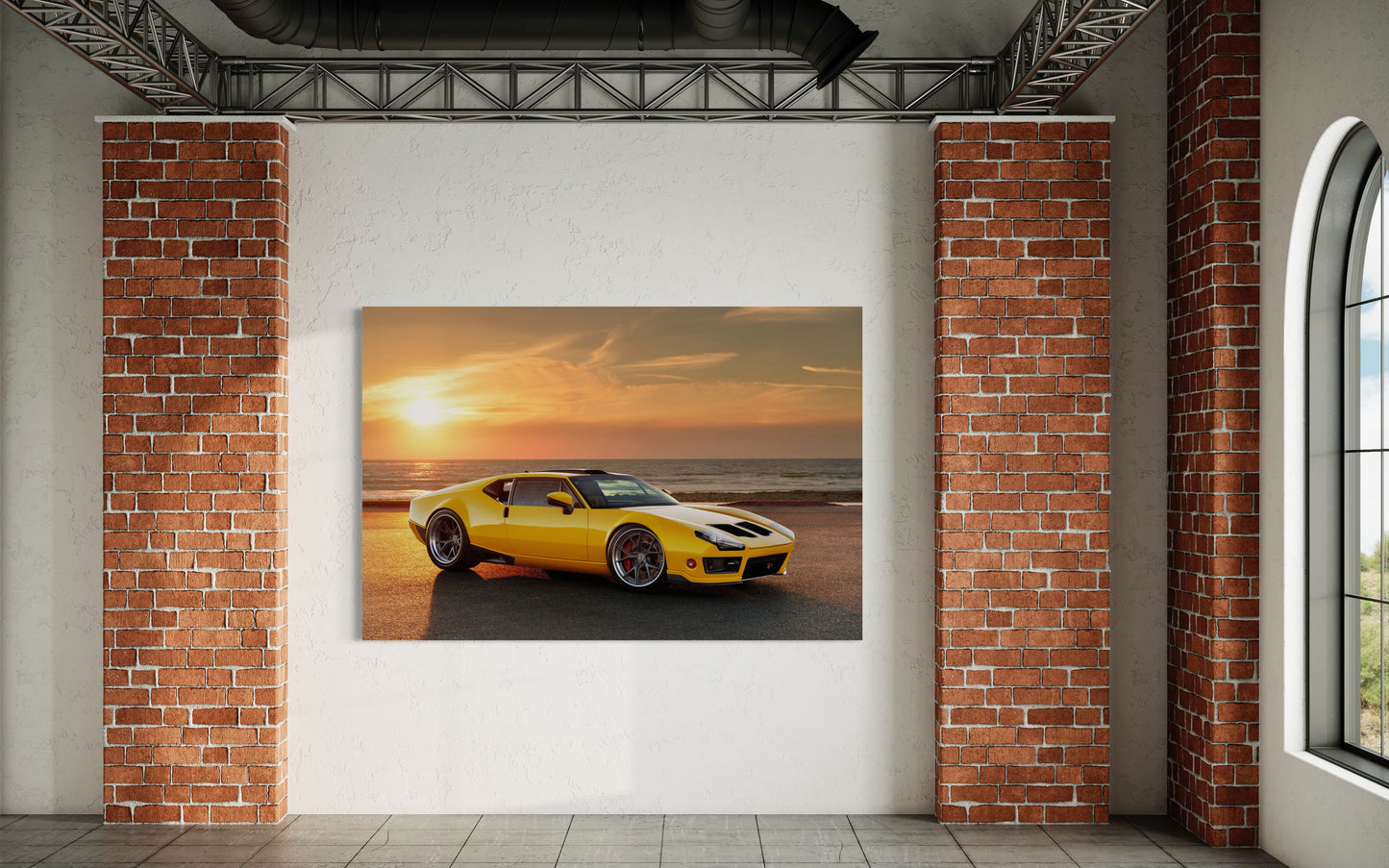 Cuadro decorativo canvas Automóvil 013