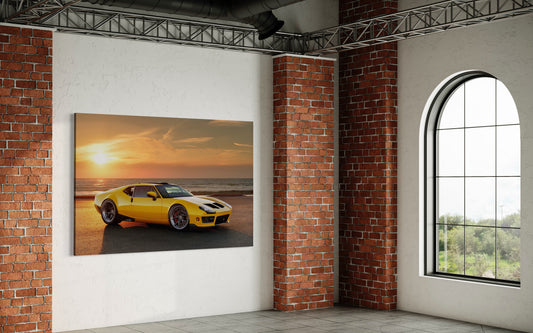 Cuadro decorativo canvas Automóvil 013