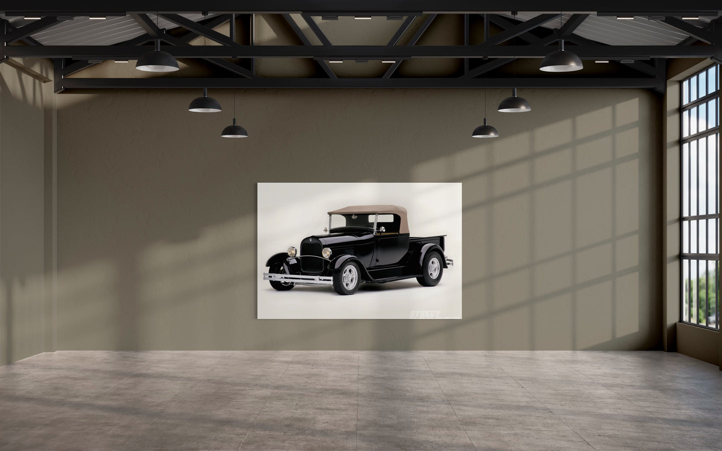 Cuadro decorativo canvas Automóvil 012