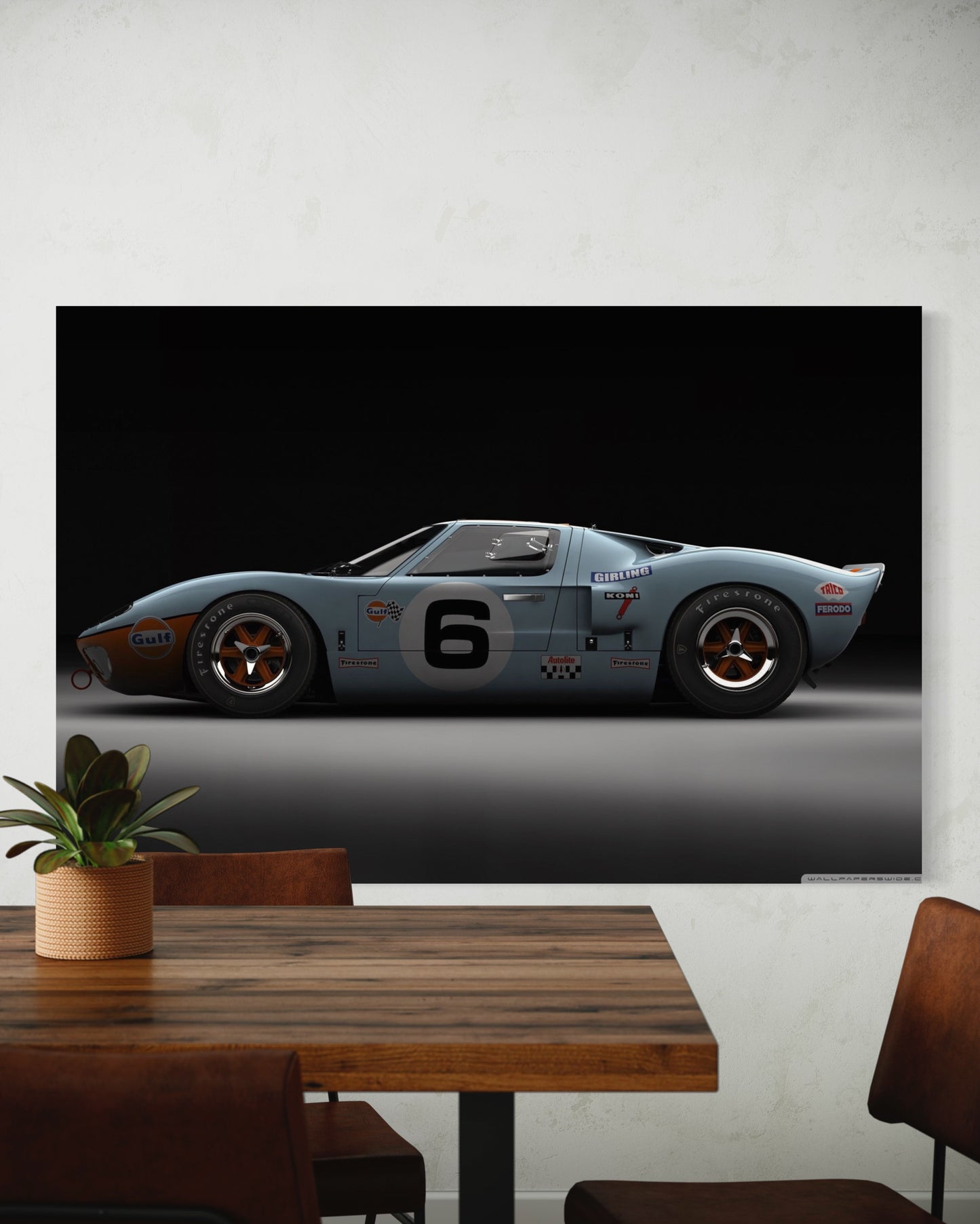 Cuadro decorativo canvas Automóvil 020