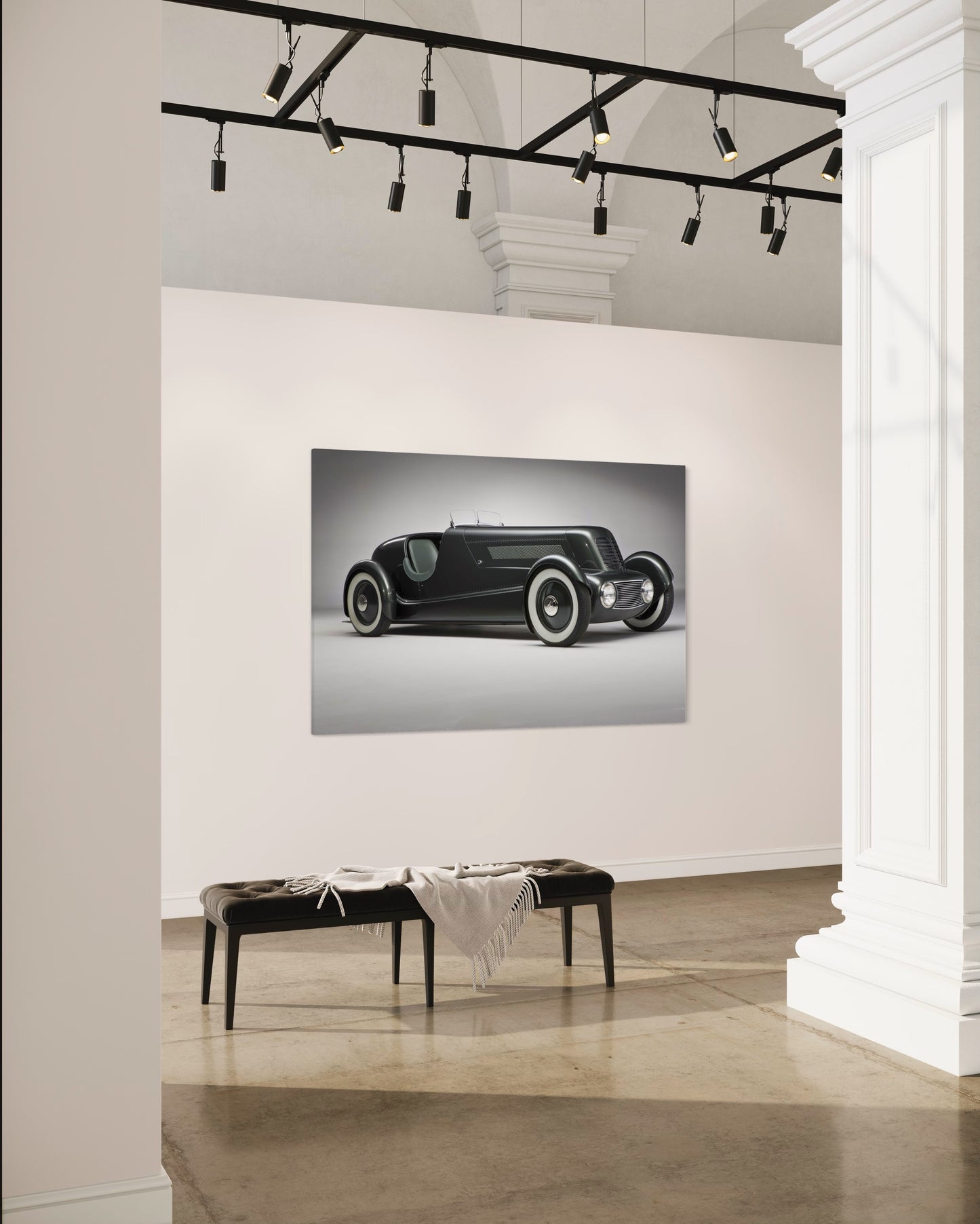 Cuadro decorativo canvas Automóvil 019
