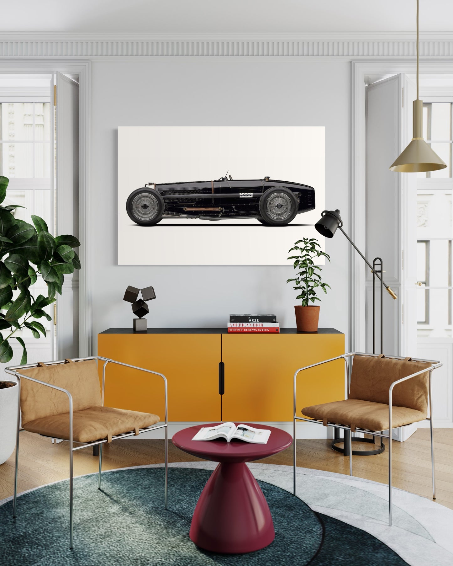 Cuadro decorativo canvas Automóvil 018