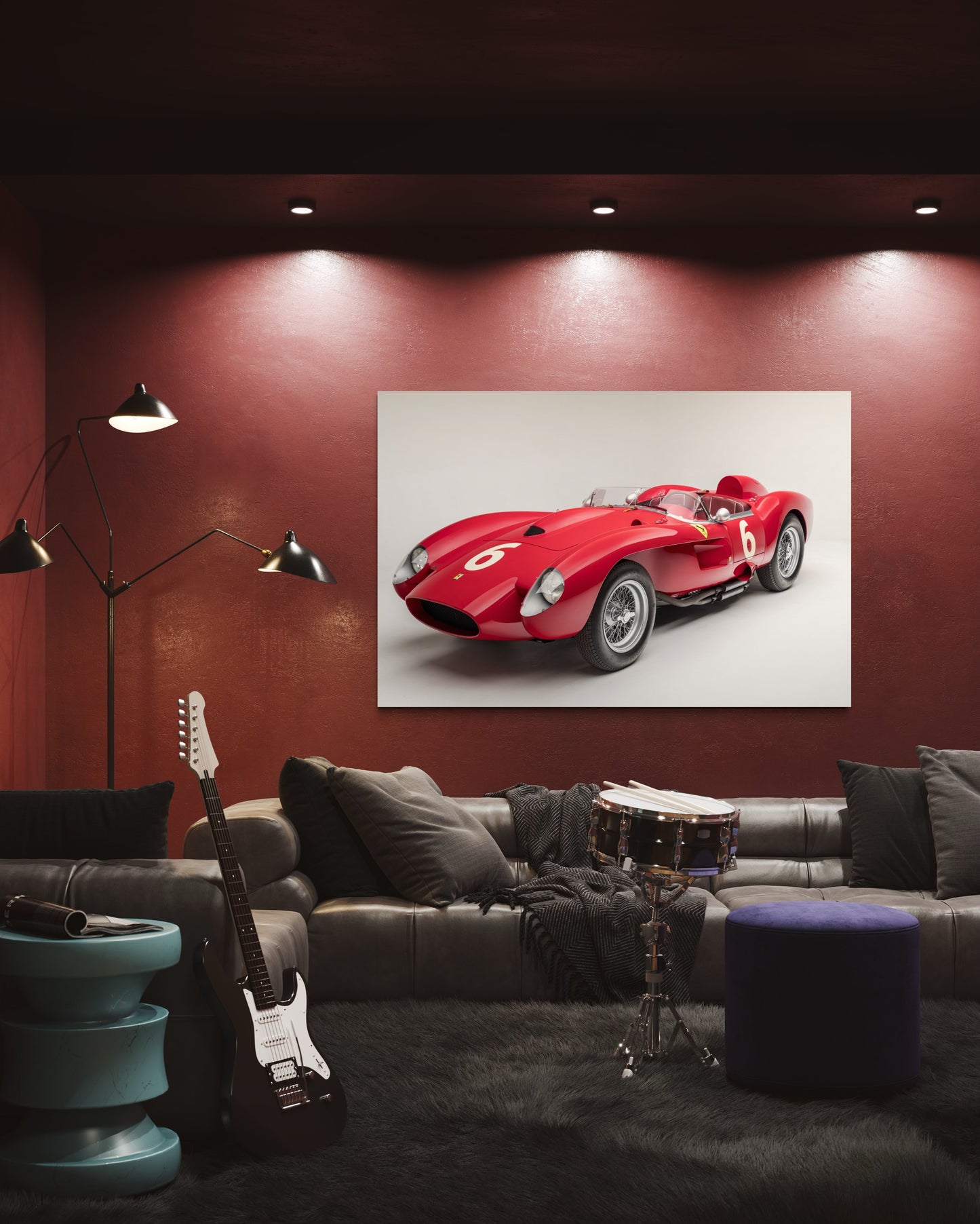 Cuadro decorativo canvas Automóvil 027