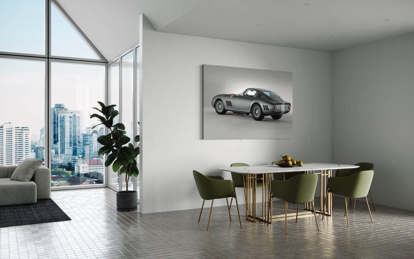 Cuadro decorativo canvas Automóvil 025
