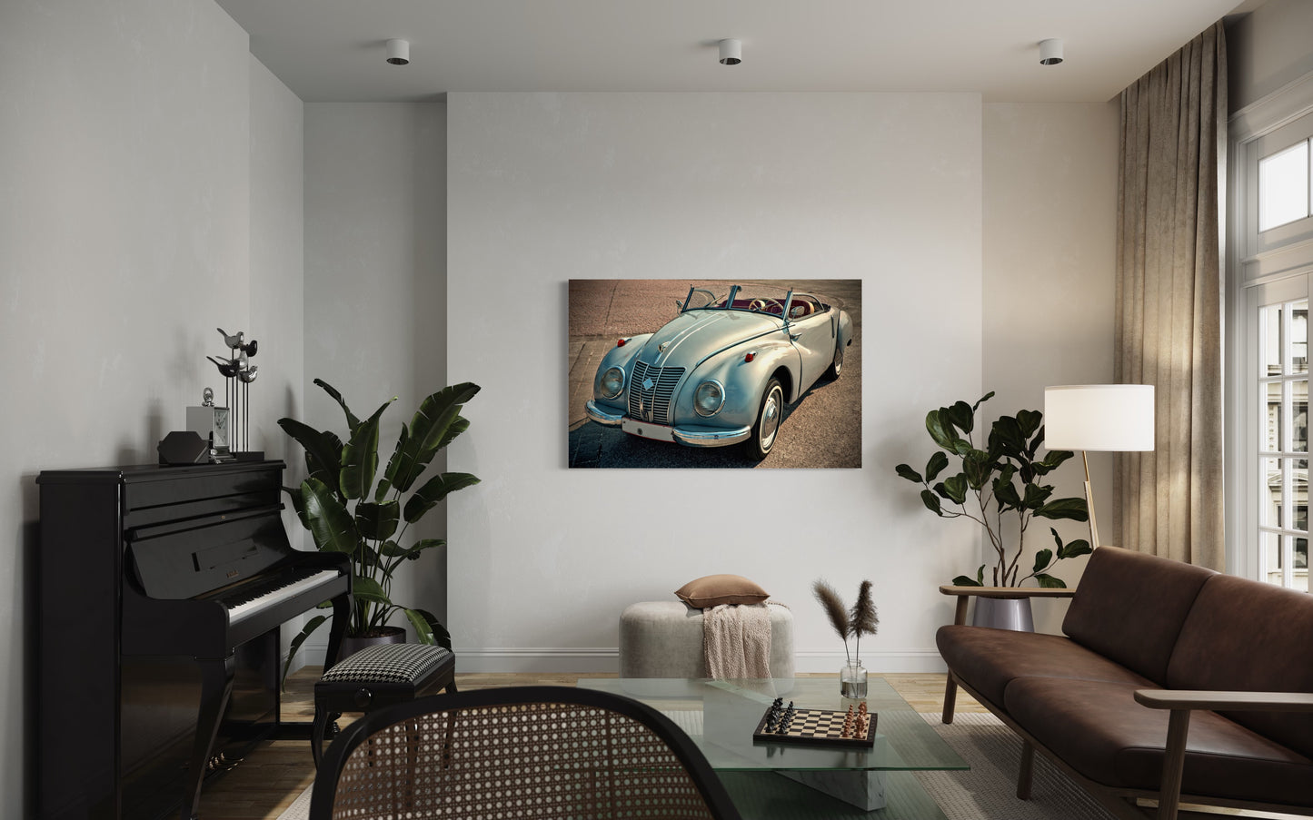Cuadro decorativo canvas Automóvil 033