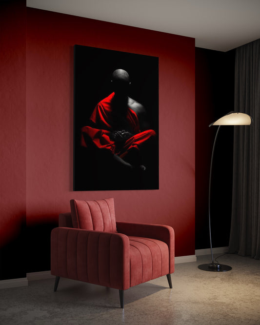 Cuadro decorativo canvas Meditación 003