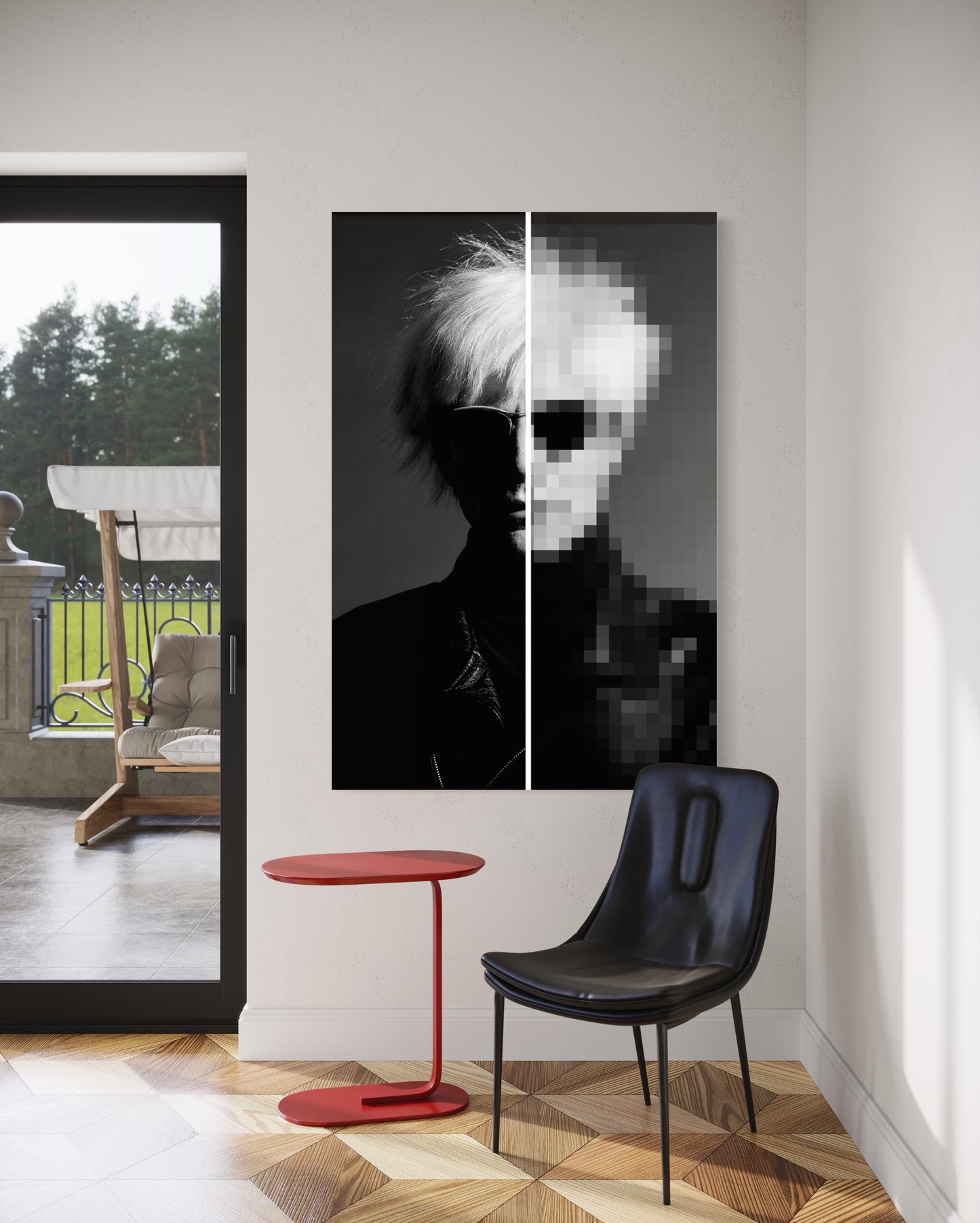 Cuadro decorativo canvas Warhol 001
